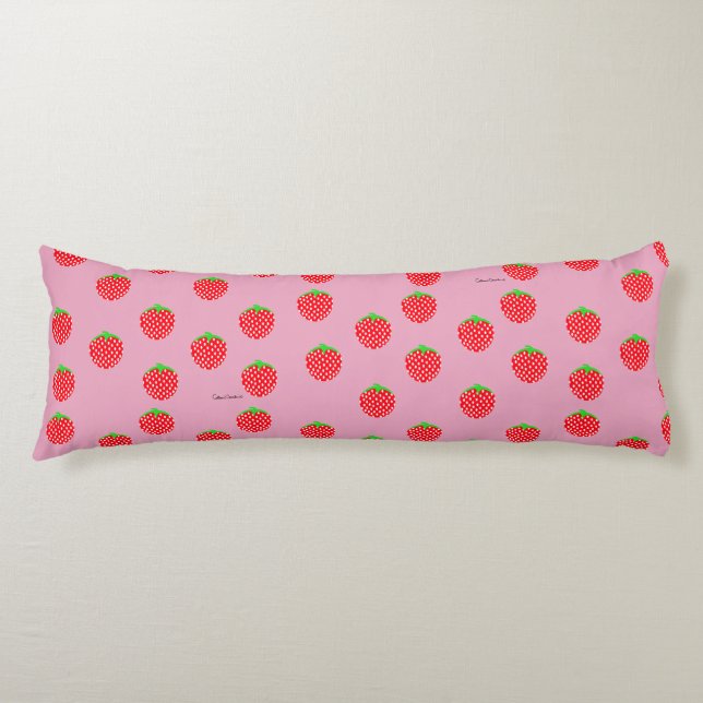 Berry Beautiful Summer Body Pillow (Front)