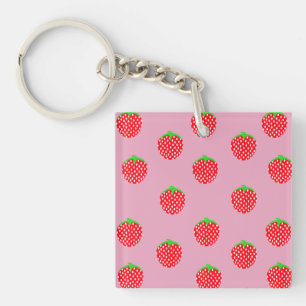 Berry Beautiful Summer Keychain