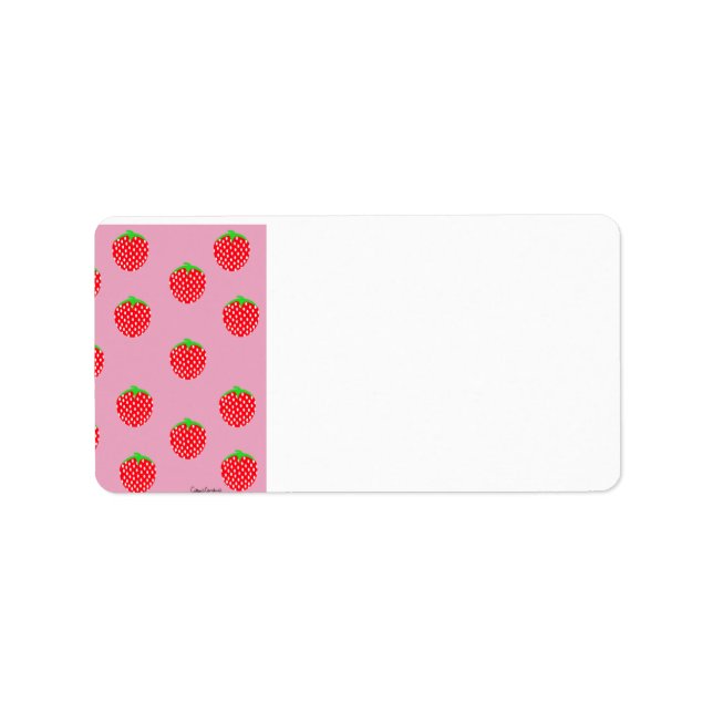 Berry Beautiful Summer Label (Front)