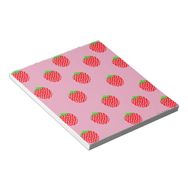 Berry Beautiful Summer Notepad (Angled)