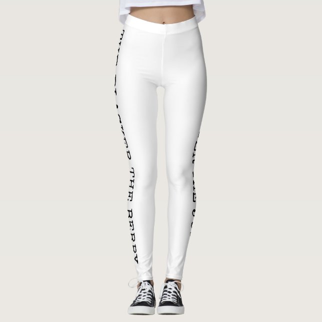 BERRY BLK LEGGINGS (Front)