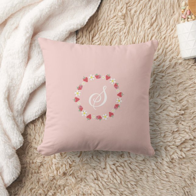 BERRY BLOSSOM PILLOW BABY DECOR (Blanket)