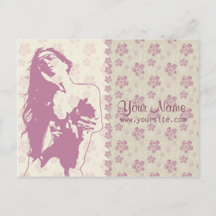 Berry Blossom - Post-, Reply Card