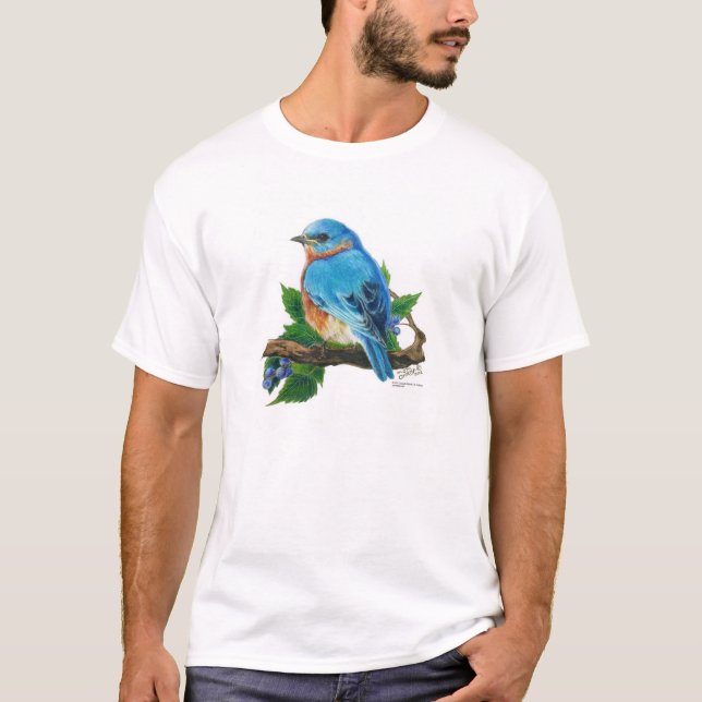 Berry Bluebird T-Shirt (Front)
