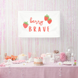 berry brave childhood cancer sick ill kids cute banner