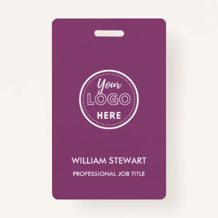 Berry Business Logo Company Employee Modern Staff Badge