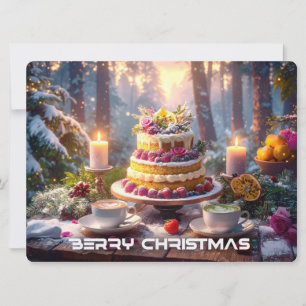 BERRY CHRISTMAS CARD