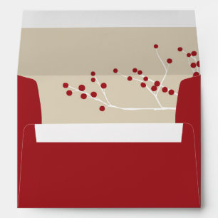 Berry Christmas Envelopes