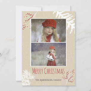 Berry Christmas Holiday Card