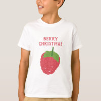 Berry Christmas Raspberry Fruit Design