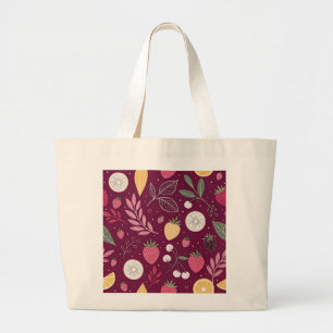 Berry Citrus Jumbo Tote – Bold & Juicy Carryall