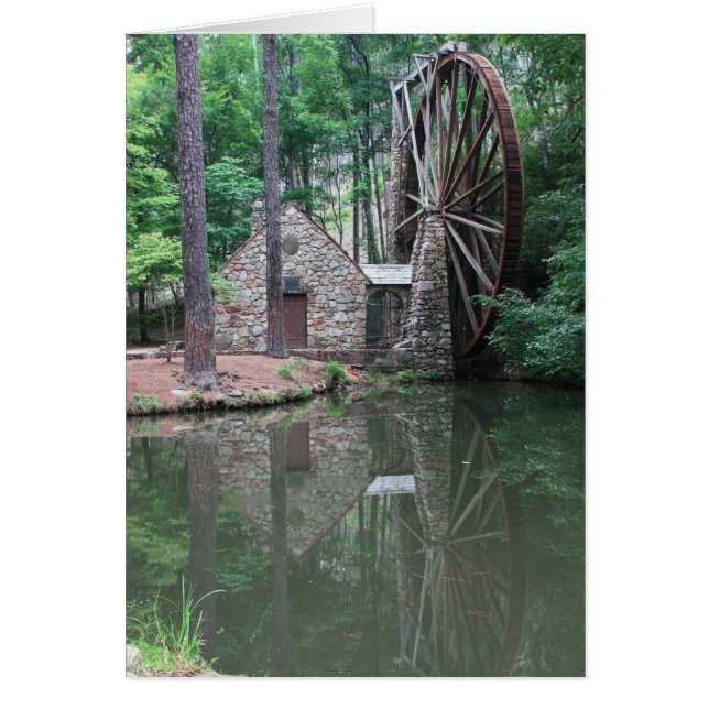 Berry College Water Wheel (Front)