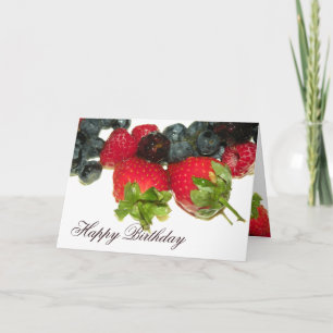 Berry Delight Happy Birthday Card