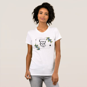 Berry First 1st Birthday Blueberry Modern Mom T-Shirt