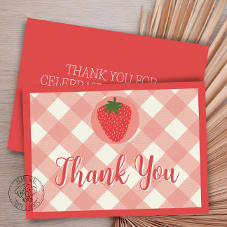 Berry First Bird Merci Carte Plat