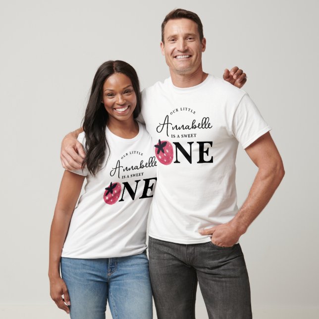 Berry First Birthday Parents T-Shirt (Unisex)