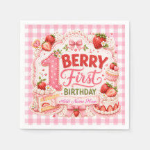 Berry First Birthday Strawberry Shortcake