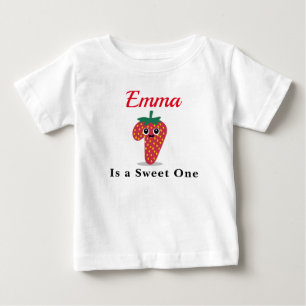 Berry First Birthday Sweet one  T-Shirt