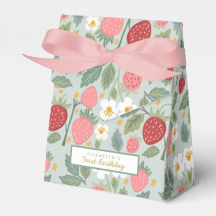 Berry first Strawberry Favor Box