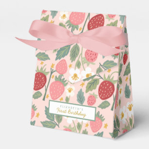 Berry first Strawberry Favor Box