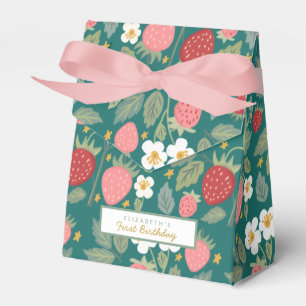 Berry first Strawberry Favor Box