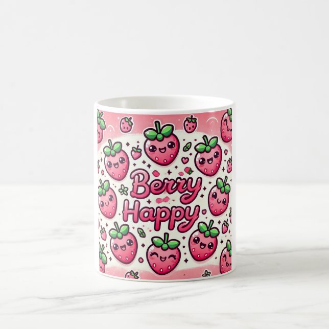 Berry Happy Coffee Mug (Center)