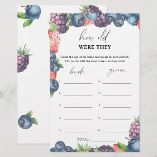 Berry - How old were they bridal game