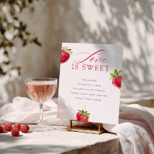 Berry in Love Bridal Shower Love is Sweet Dessert
