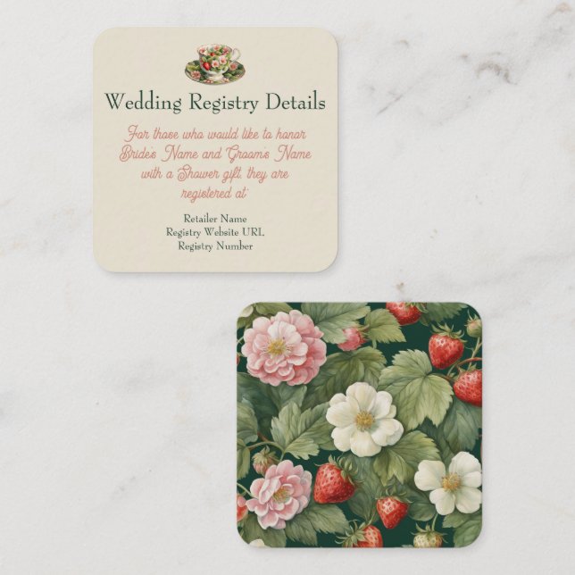 Berry in Love : Carte de boîtier mariage du regist (Devant / Derrière)