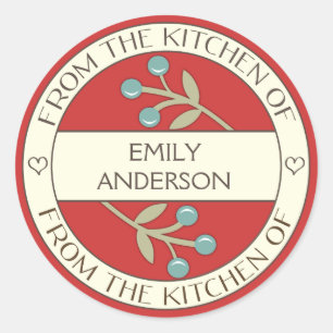 Berry Lovely From the Kitchen of Label   Red