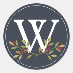 Berry Merry Christmas Envelope Seal