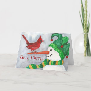 Berry Merry Holiday Card