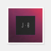 Berry Minimalist Napkin