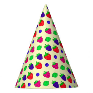Berry mix party hat