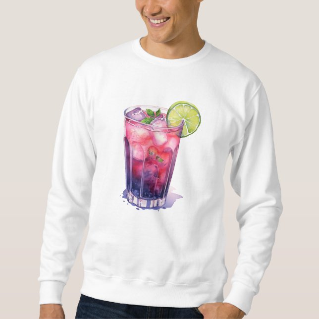 Berry Mojito With Lime Sweatshirt (Front)