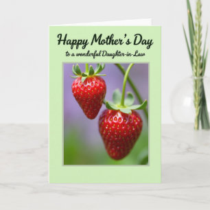 Berry Mothers Day Daughter Card