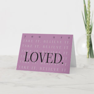 Berry Motivational Quote Greeting Card