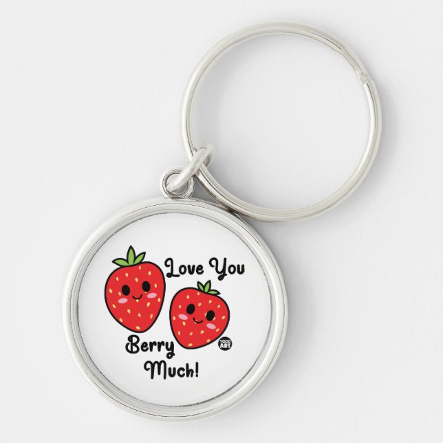 berry much keychain (Front)
