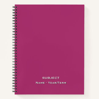 Berry Notebook