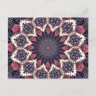 Berry Patchwork Postcard