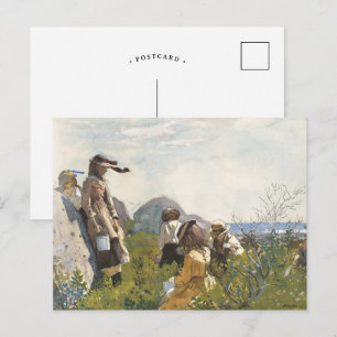 Berry Pickers   Winslow Homer Postcard