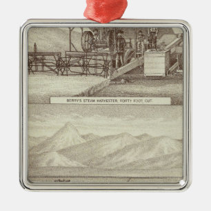 Berry ranch, Lindsay Metal Ornament