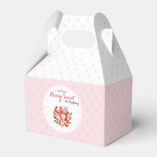 Berry Sweet 1st Birthday Favor Box