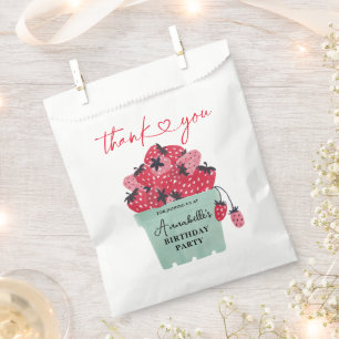 Berry Sweet 1st Birthday Favour Bag