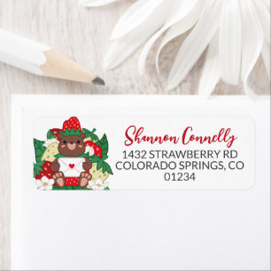 Berry Sweet Baby Red Strawberry Bear Adresse du cl