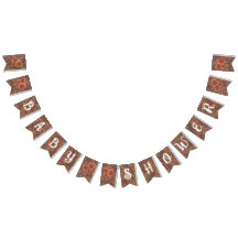 Berry Sweet Baby Shower Banner Flag - Strawberries