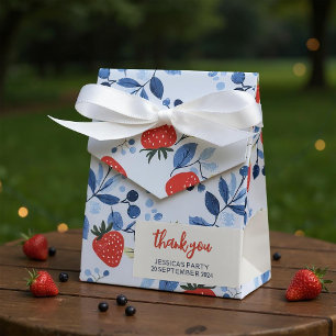 Berry Sweet Baby Shower  Favor Box