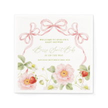 Berry Sweet Baby Shower Gingham