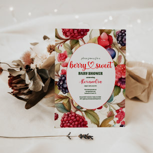 Berry Sweet Baby Shower Invitation