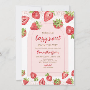 Berry Sweet Baby Shower Invitation